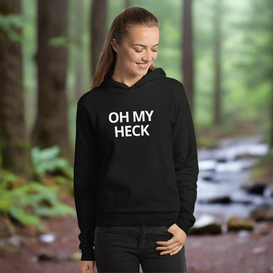 Oh My Heck Simple Bella Unisex hoodie