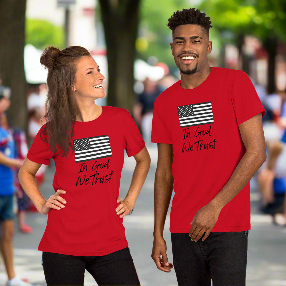 Patriotic In God We Trust T-shirt