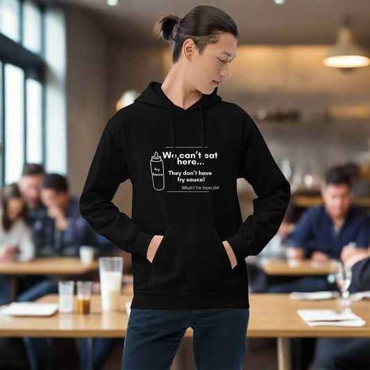 No Fry Sauce Bottle Gildan Unisex Hoodie