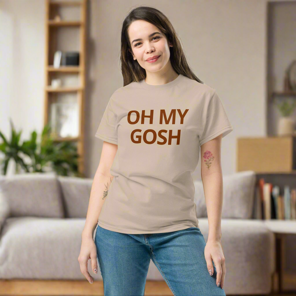 Oh My Gosh Simple Gildan Unisex classic tee