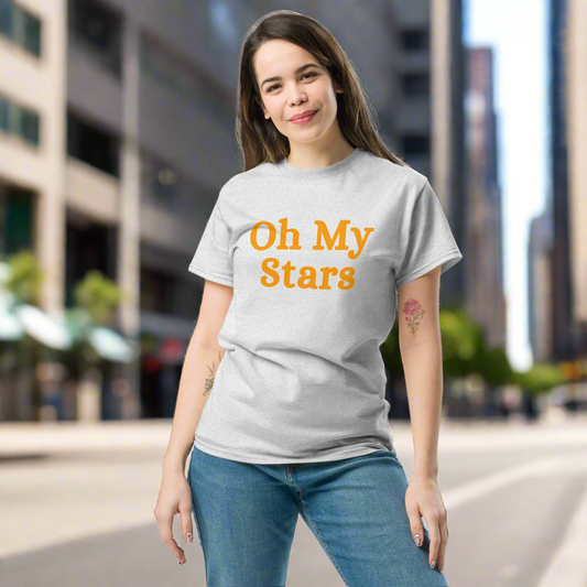 Oh My Stars Simple Gildan Unisex classic tee